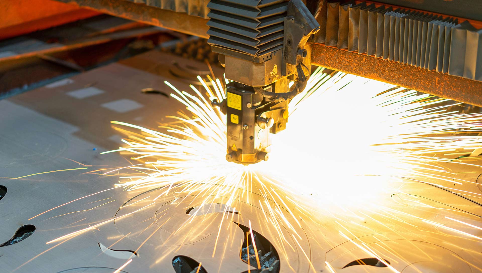 Machinery Upgradation Precision Laser Cutting with Sparks