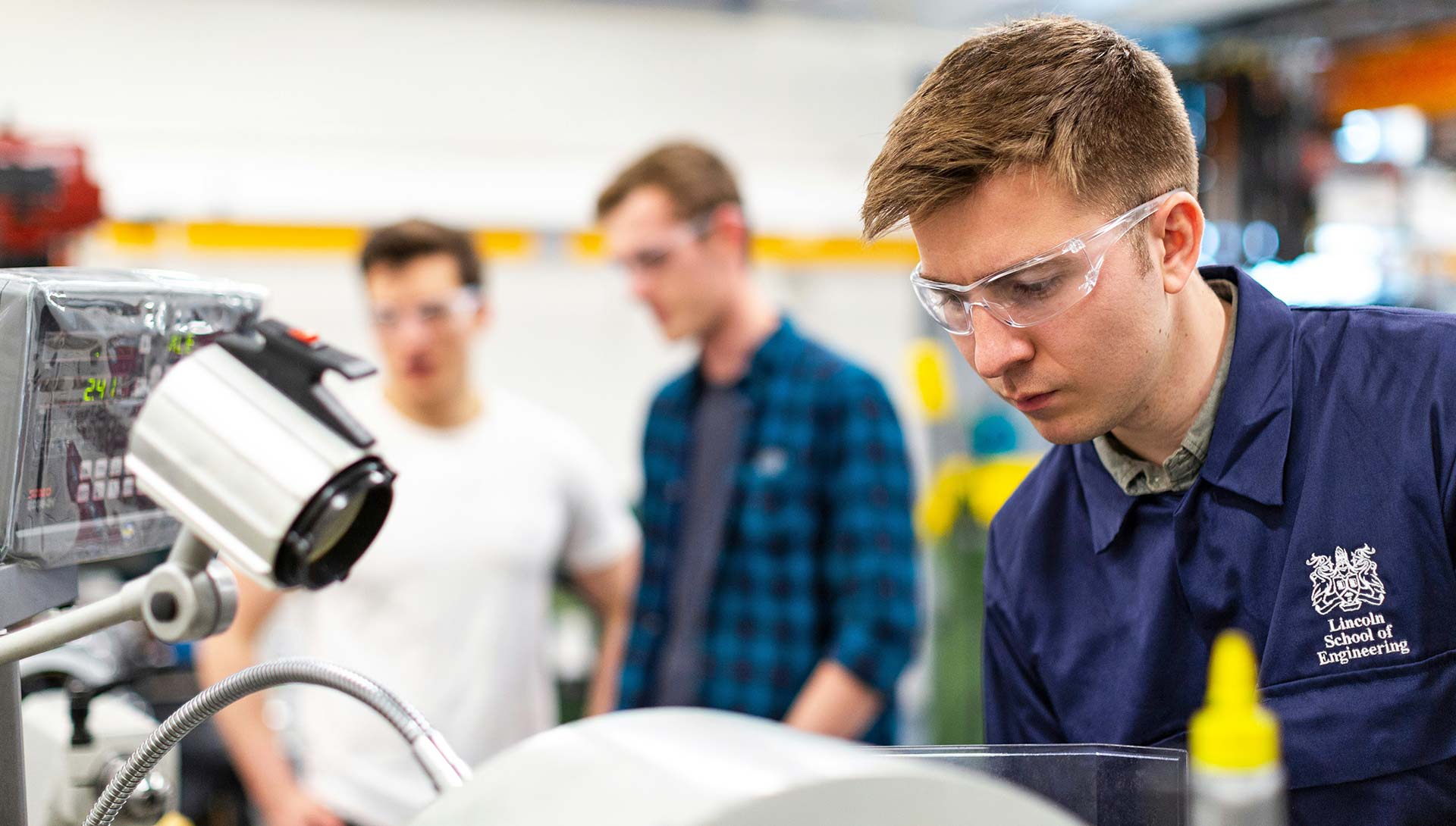 Technology Integration Engineering Student in Hands-On Workshop